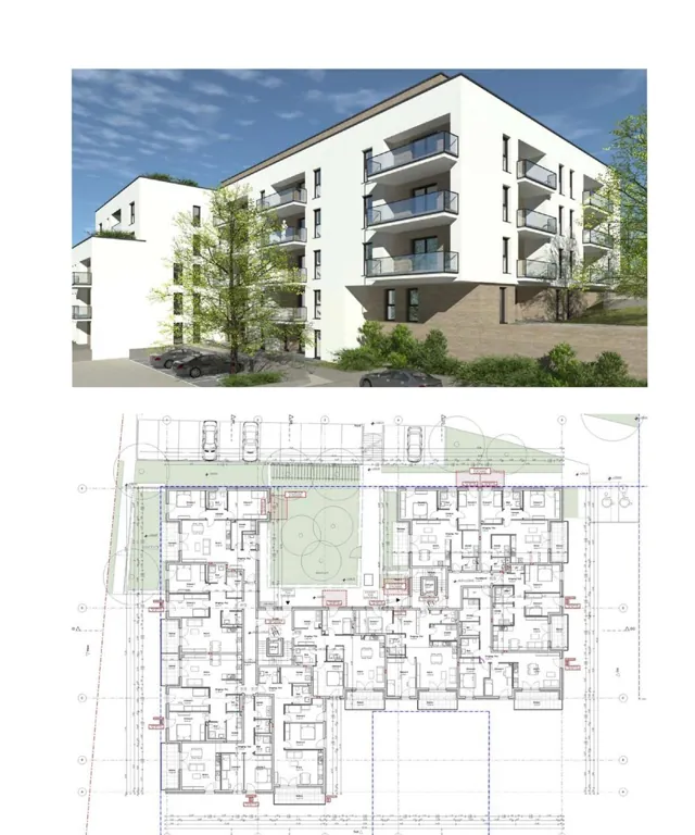 Wohnhaus mit 97 Wohneinheiten, Lindlar