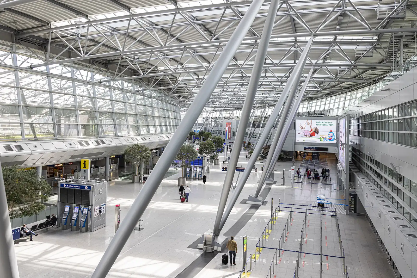 Düsseldorf Airport, project location