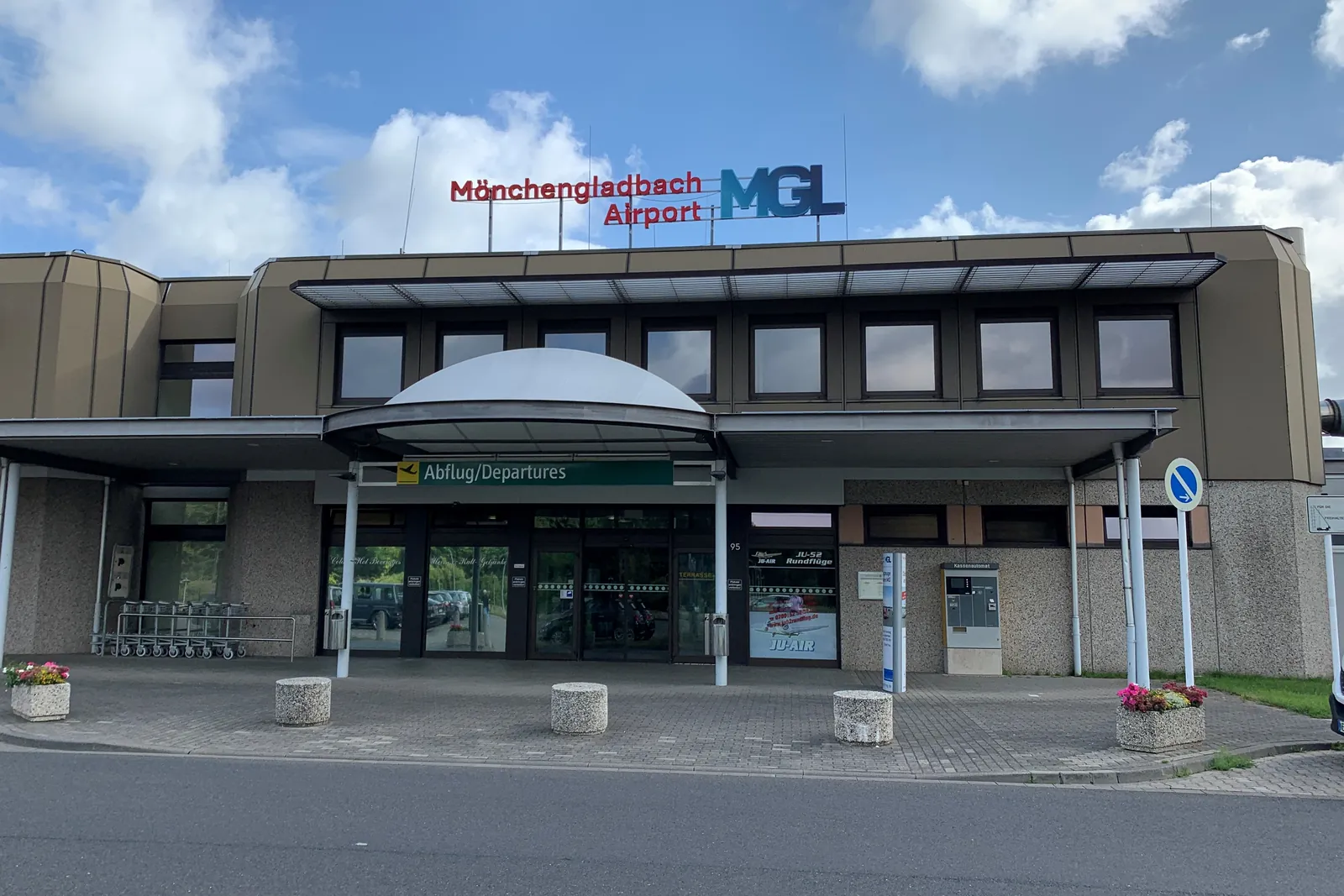 Terminal des Flughafens Mönchengladbach